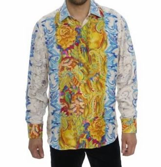Robert Graham B Hudson Button Front Printed Shirt In Multi