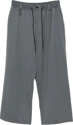 Yohji Yamamoto Uomo, Pantaloni, Grigio, M, new