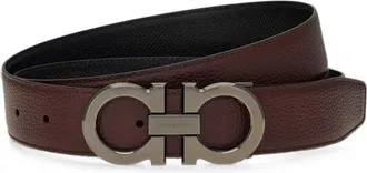 Ferragamo Reversible And Adjustable Gancini Belt