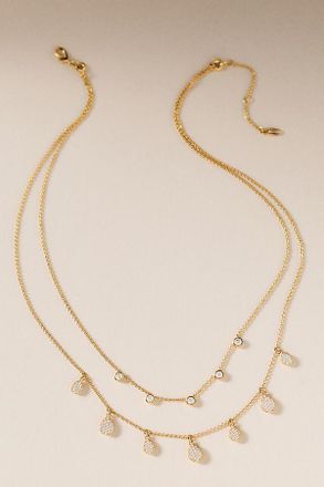 Nadri Bezel Pave Layering Necklace