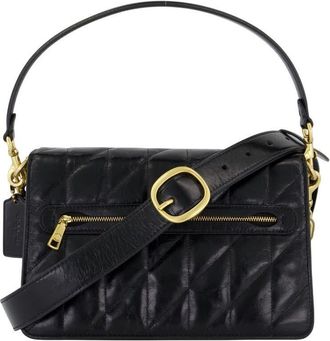 Coach Chain Tabby Shoulder Bag With Quilting