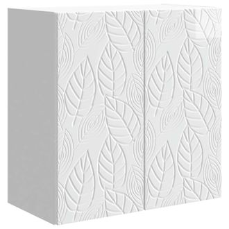 vidaXL Armario De Pared Blanco Brillante 59 X 31 X 60 Cm Vidaxl