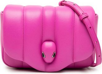 Bulgari Pre-owned Cross Body Bags, female, Pink, Size: ONE SIZE Pre-owned Shoulder Bag