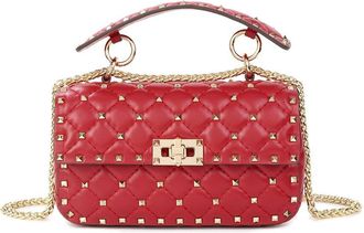 Tiffany & Fred Quilted & Studded Leather Crossbody