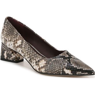 Franco Sarto Racer Pointed Toe Pump in Grey at Nordstrom Rack, Size 8.5