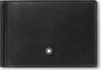 Montblanc Lederbrieftasche mit Geldscheinklammer Meisterst&uuml;ck 6cc