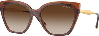 Vogue Eyewear VO5521S 238613 Womens Sunglasses Brown Size 57