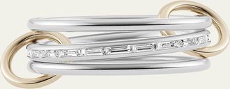 Spinelli Kilcollin Hume 18K White Gold Stacked Ring