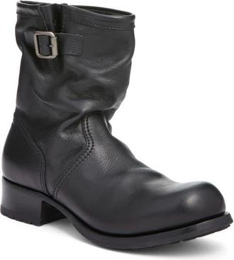 Prada Stivali Engineer Boot in Nero at Nordstrom, Size 11Us