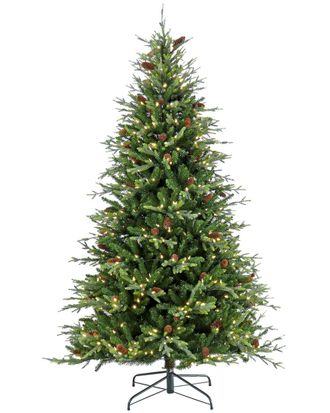 National Tree Company 7.5Ft Pre-Lit Skykomish Pine Tree With Led Lights