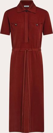Ferragamo Donna Abito a polo Rosso