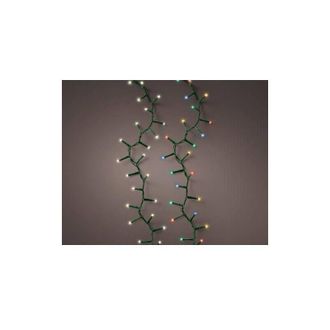 Lumineo Lumineo - Kaemingk 1000 Luces Navide&ntilde;as Led De Color Blanco C&aacute;lido Y Multicolor, Efecto Centelleante