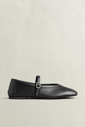 GANT Women Chadii Leather Ballet Flats (37) BLACK