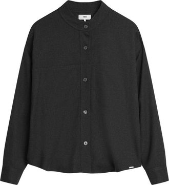 Cinque Flanellen Overshirt in Moderne Utility-stijl - Dames - Zomerjassen - Grijs - S - Jassen
