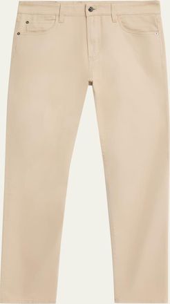Loro Piana Mens Quarona Slim Five-Pocket Trousers