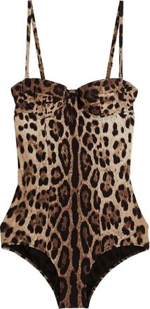 Dolce & Gabbana Leopardo one-piece swimsuit