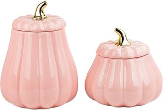 10 Strawberry Street Pumpkin Patch Graduated Gourd Canister Set