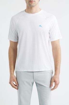 Tommy Bahama Chill Time Performance Graphic T-Shirt in White at Nordstrom, Size 2Xlt