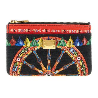 Dolce & Gabbana Card Holder - female - Dolce & Gabbana - Wallets & Cardholders - Multicolor - ONE SIZE - Accessories
