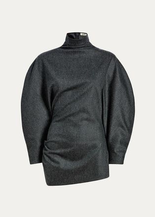 Khaite Harlow Virgin Wool-Blend Top