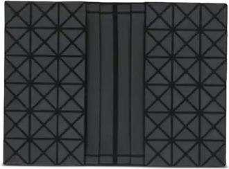 Bao Bao Issey Miyake geometric-pattern wallet - Grigio
