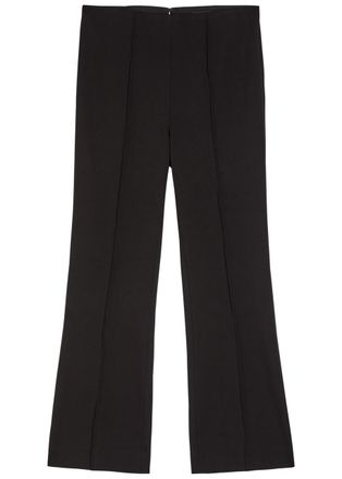 Rag & Bone Rag & Bone Irina Cropped Flared-leg Trousers - Black - S (UK8-10 / S)