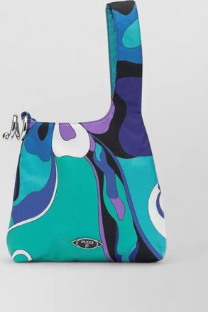 Pucci silk printed shoulder bag