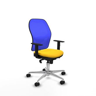 Piqueras y Crespo Piqueras Y Crespo Jorquera Silla De Oficina Ergon&oacute;mica Amarilla