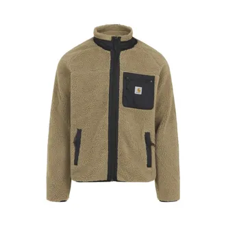 Carhartt Work in Progress Beige Teddy Fleece Jacket