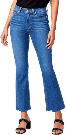 Paige Claudine Skinny Jeans In Bay