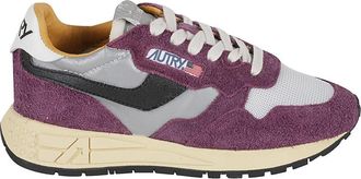 Autry Purple Color Block Reelwind Sneakers