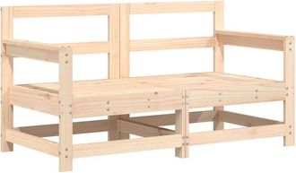 vidaXL Furniture Limited - Sof&aacute;s De Esquina De Jard&iacute;n 2 Uds Madera