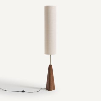 AM.PM Staande lamp in massief eik met notentint, Nestwood