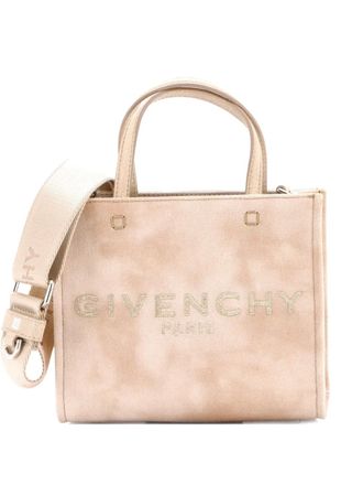 Givenchy G- Canvas Mini tote bag - Toni neutri