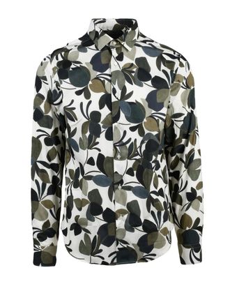 Deuxieme Shirt Multicolor Cotton Shirt
