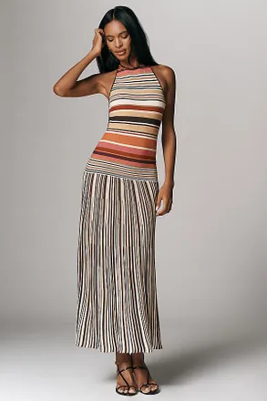 Faithfull The Brand Maretta Sleeveless High-Neck Maxi Dress