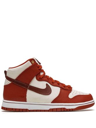 Mens red nike high tops clearance