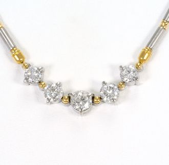 C&A Unbranded Platinum yellow gold yellow gold (18K) Platinum 850 Necklace (Pre-Owned)