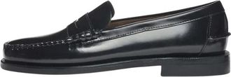 Sebago Classic Dan Moccasin - unisex - Loafers - Zwart - 39 EU - Leer - Schoenen