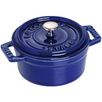 Staub La Cocotte Casseruola, Ghisa, Blu (Blu Scuro), 10 cm