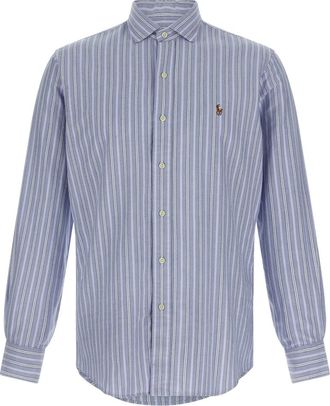 Ralph Lauren Light Blue Striped Shirt