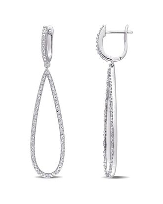 Rina Limor 10K 0.24 Ct. Tw. Diamond Dangle Earrings