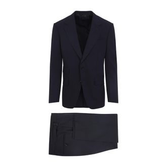 Tom Ford Blue Wool Suit-Uomo