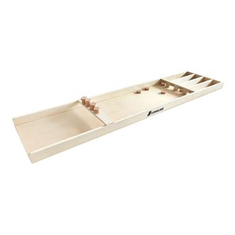 Cougar Mini shuffleboard de madera, natural, 20 discos, 120 cm