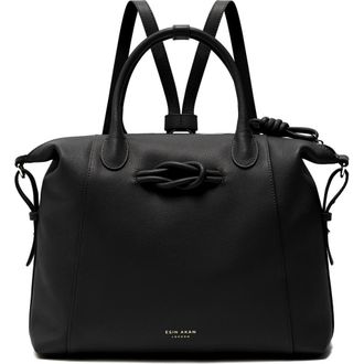 Esin Akan 6-in-1 Wimbledon Leather Backpack in Black at Nordstrom
