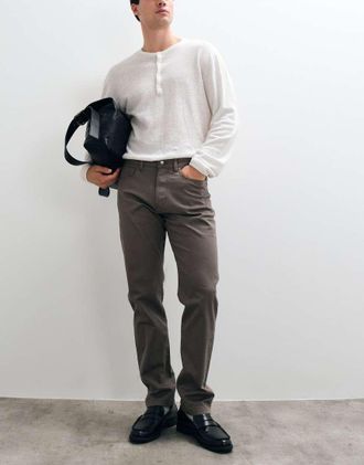Mango chino color fungo-Grigio