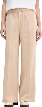 Lacoste Dames, Broeken, Beige, Maat: 2XL
