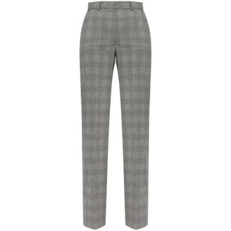 Sportmax Dames, Broeken, Grijs, Maat: XS Wol