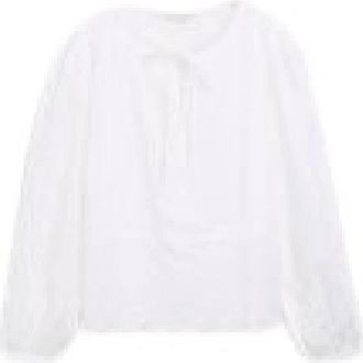 Tom Tailor Dames, Blouses & Shirts, Wit, Maat: L