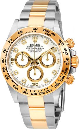 Rolex Oyster Perpetual Cosmograph Daytona White Diamond Dial Ladies Watch 116503WDO